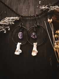 Image 5 of Amethyst Hoops