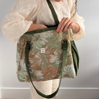 Image 1 of [PREORDER] Floral jacquard autumn handbag 