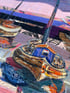 “Purple sails” - 83x33 cm Image 6