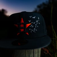 Image 5 of New Era 59Fifty “Night Of Mischief “ ***Pin Included 