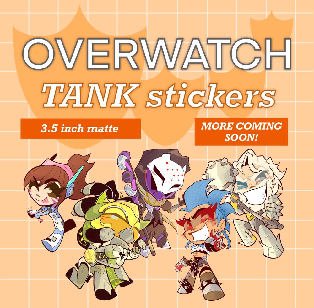 Image of OW TANK STICKERS