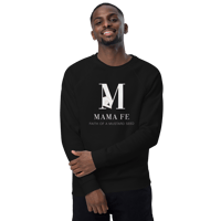 Image 3 of MamaFe "Faith of a Mustard Seed" Unisex Organic Raglan Sweatshirt