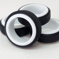 Image 1 of 1:25 Whitewall Tires