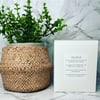 Zodiac Crystal Infused Candle 450g - TAURUS  **ONLY 10 AVAILABLE**