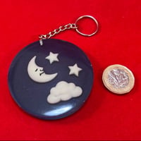 Image 4 of Moon keyring
