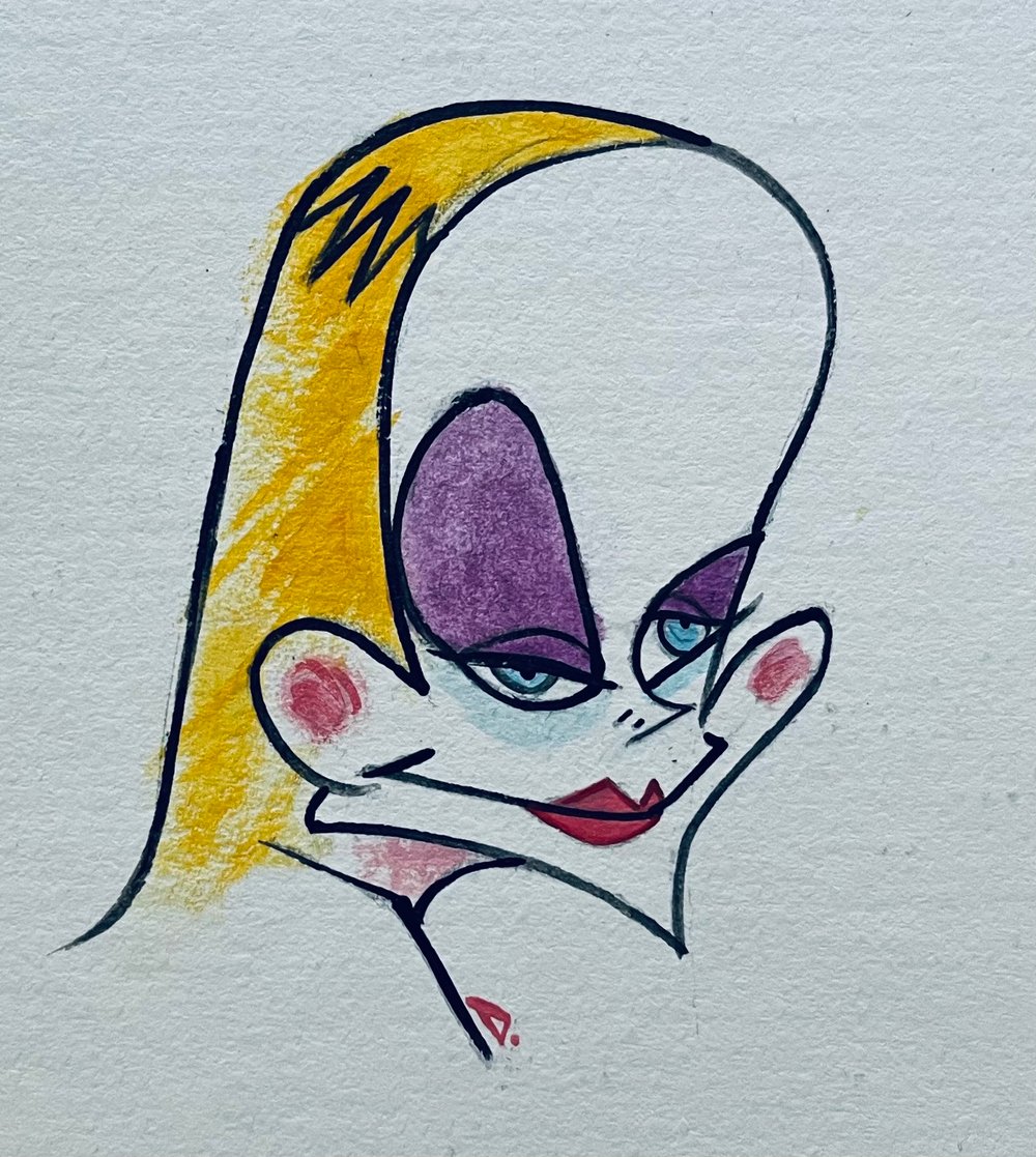 Caricature 1 - Nicole Kidman
