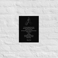 Image 5 of Poster Poem Love for Dogs