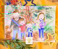 Image 1 of Anything Goes Watercolour Illustration