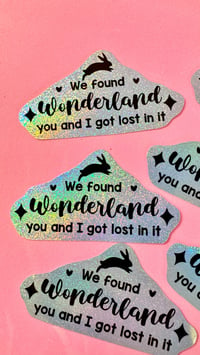 Image 2 of Wonderland Holo Sticker