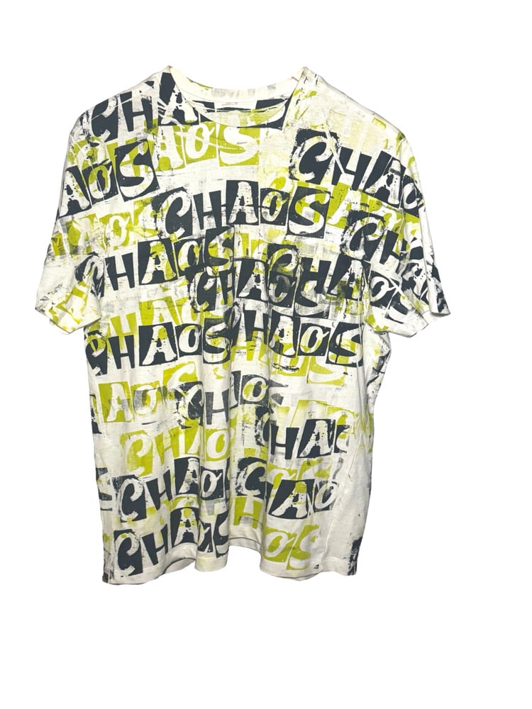 Image of THE END IS NEAR CHAOS LOGO TEE 