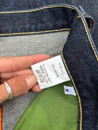 Image 5 of 00s Bape Embroidered Dark Wash Denim - Size 34