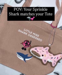 Image 4 of Sprinkle Shark Felt Ornament 