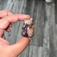 Image 2 of Crazy Lace Agate With Amethyst Panda A