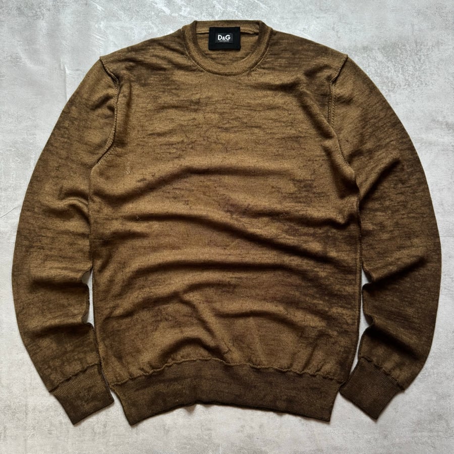 Image of Dolce & Gabbana Wool Sweatshirt, size large 