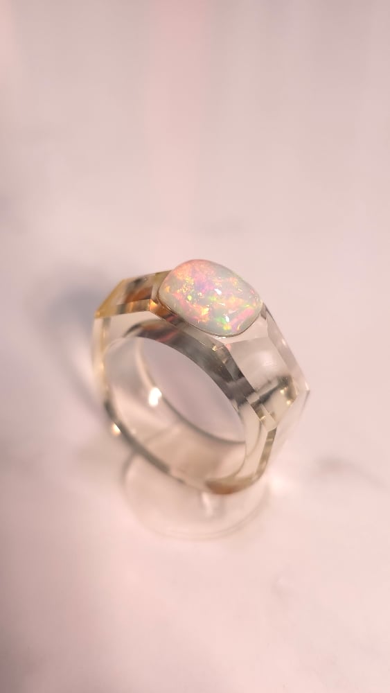 Image of Citrine Opal Signet 