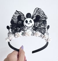 Image 3 of Halloween spooky Tiara crown party props hair accessories 