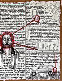 Image 3 of 27x36in. 9 Piece Canvas Panel Set “Cold Case”