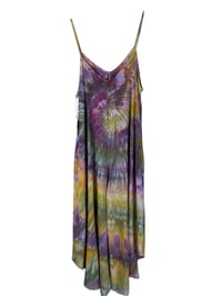 Image 4 of S Woven Wide-Leg Jumpsuit with Pockets in Appalachian Sunset Spiral Ice Dye