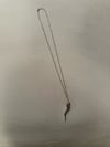 EXTRA LARGE vintage sterling silver cornicello Italian good luck charm