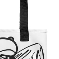 Image 2 of Black Cargo- Contemporary Urban Art Apparel for the Woke  - Vine - All-Over Print Tote Bag