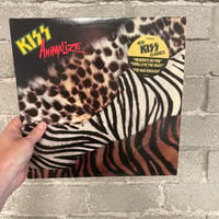 Kiss – Animalize - US promo stamped first press LP with hype sticker. 