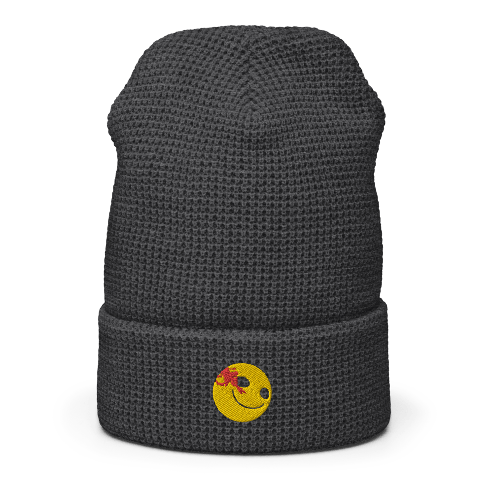 Y2K Waffle Beanie