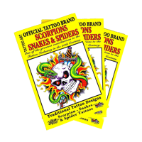 Official Tattoo Brand - Scorpions, Snakes & Spiders