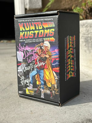 Image of KUWTB Kustoms BTTF DMC Delorean & E24 633CSi Pin Package