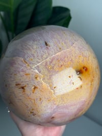 Image 3 of XXL PURPLE SEA JASPER SPHERE -MADAGASCAR-