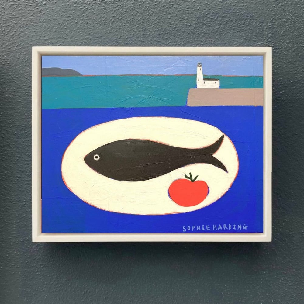 Image of Fish, Tomato and Lighthouse