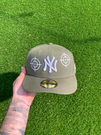 Image 2 of OLIVE NY CUSTOM FITTED CAP