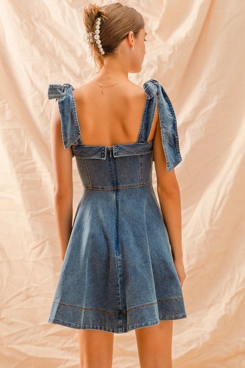 Image of Jean Dress 