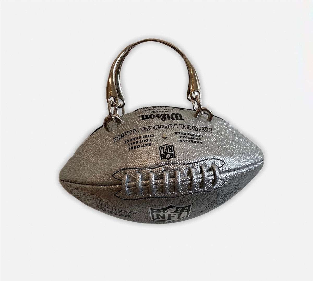 SILVER FOOTBALL BALLBAG | BALLBAG