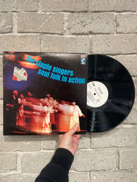 The Staple Singers ‎– Soul Folk In Action - Promo First Press LP!