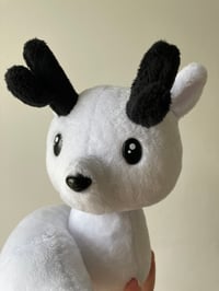 Image 2 of Twig the Deer-Fox Art Plushie - Made To Order.