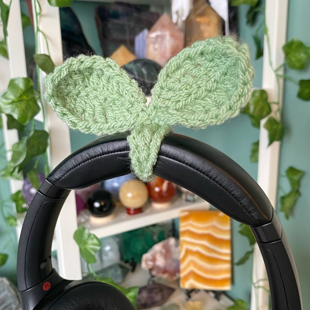 Image of Crochet Headphone Sprout