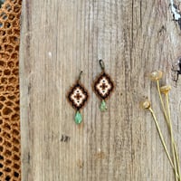 Image 1 of Thicket earrings - Desert no.3