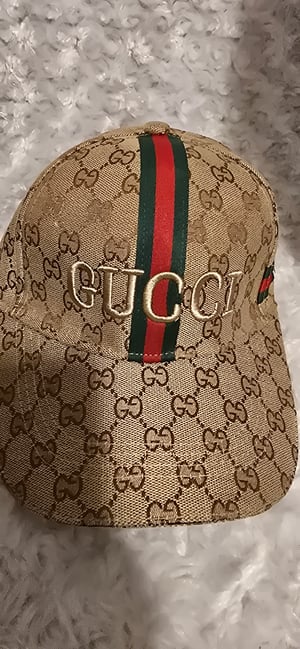 Image of Denim Gorg Girl Bag with Hat