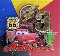 CARS Cake Topper