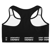 Image 1 of Unfortunately Human Sports bra