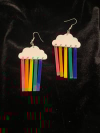 Rainbow Cloud Earrings