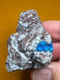 Image 13 of Cavansite On Matrix Specimen | India #2842
