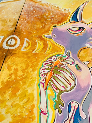 Image of Original Art: Jap Style “Dissected Monster” Poster Series - Umbreon X Espeon // Sineko So