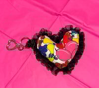 Image 4 of Wild Heart Ruffle Bag Charms Bright Edition