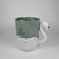 Image 1 of Swan mug (blue)
