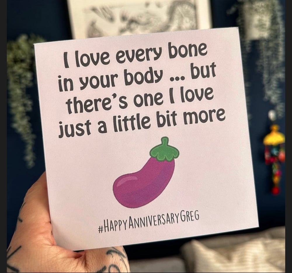 I Love Every Bone In Your Body Anniversary, Valentines