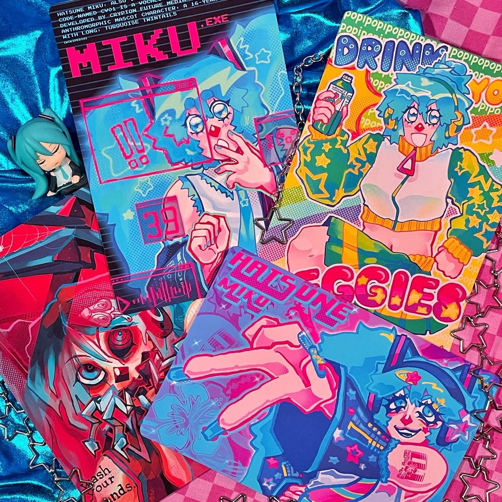 hatsune miku prints