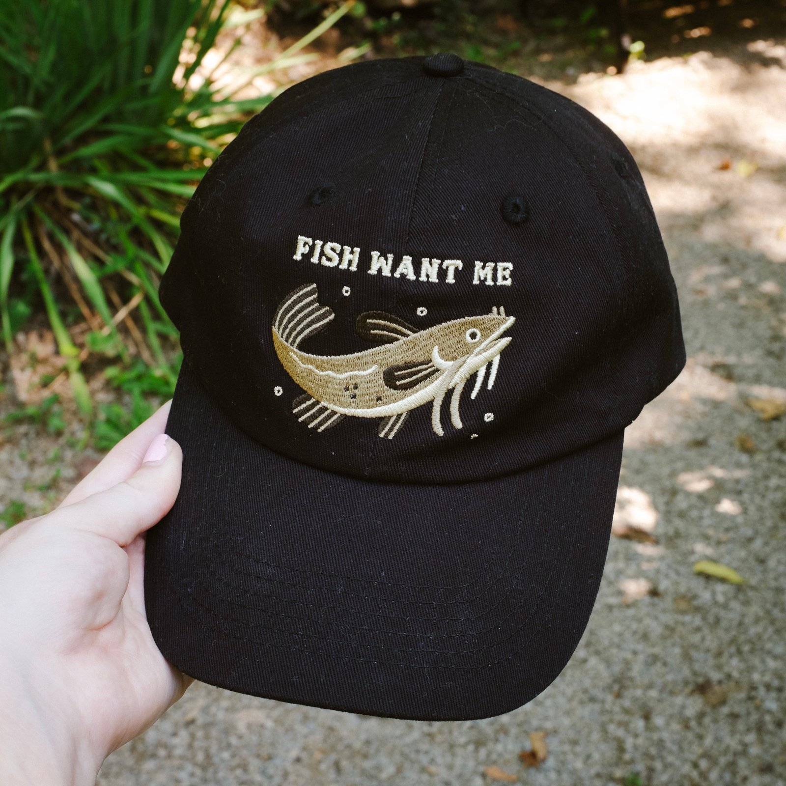 Fish store baseball cap