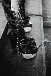Image 2 of spikey killer shoebows