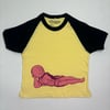 Mr. Charlie pink (cropped raglan)